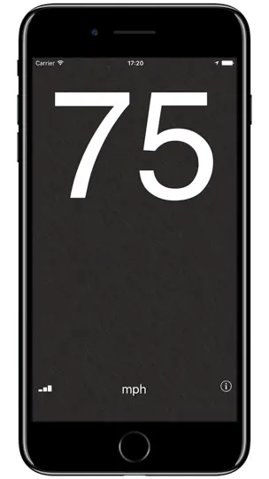 Speedometer» iPhone Screenshot 1