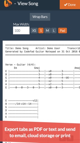 Guitar Notepad - Tab Editorのおすすめ画像5