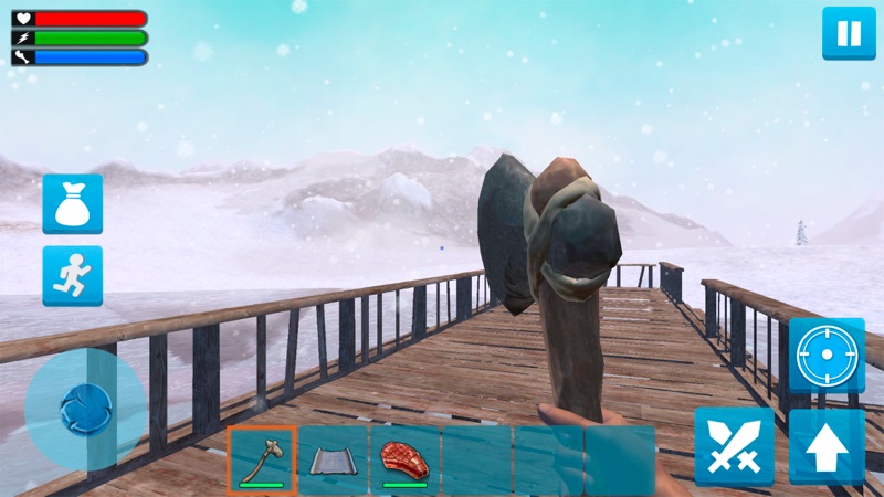 Forest Survival: Winter Island screenshot 1