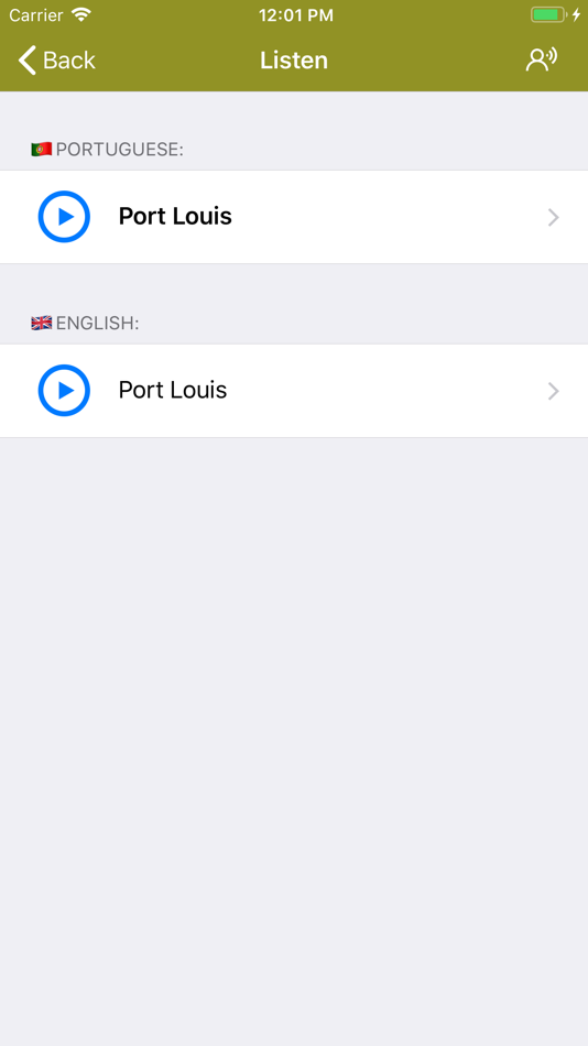 #3. Quick Portuguese Dictionary (iOS) 由: Andrei Sadovnicov