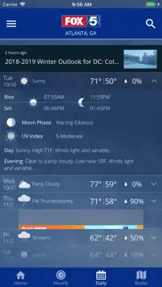 fox 5 washington dc: weather iphone screenshot 4