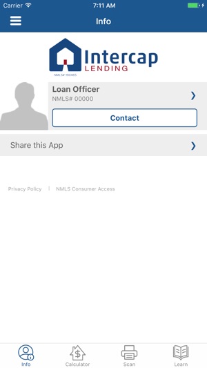 Intercap Lending App