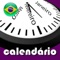 Icon Calendário 2019 Brasil
