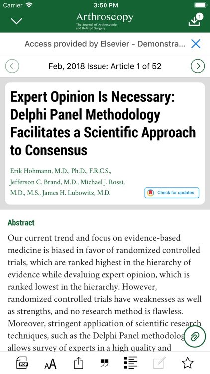 Arthroscopy Journal screenshot-4