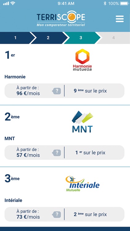 Terriscope comparateur screenshot-6