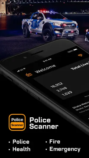 Police Scanner App, live radio screenshot 6