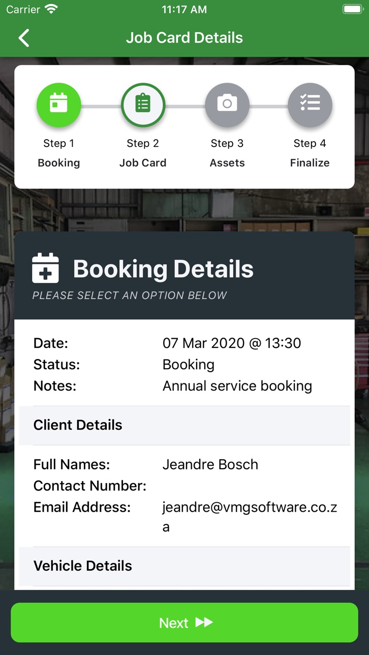 iPhone screenshot