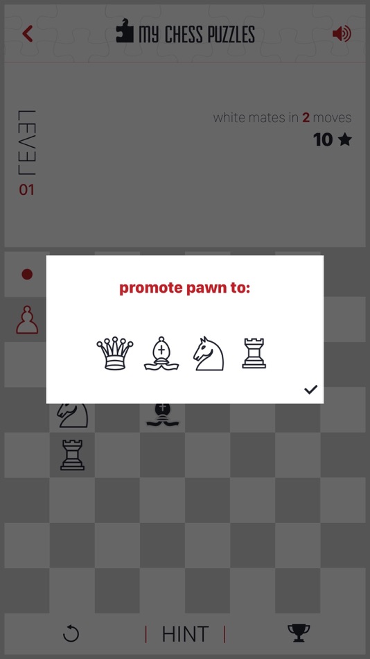 #4. My Chess Puzzles (iOS) 由: GLOBILE BILISIM BILGISAYAR HIZMETLERI ILETISIM DANISMANLIK SANAYI TICARET LIMITED SIRKETI
