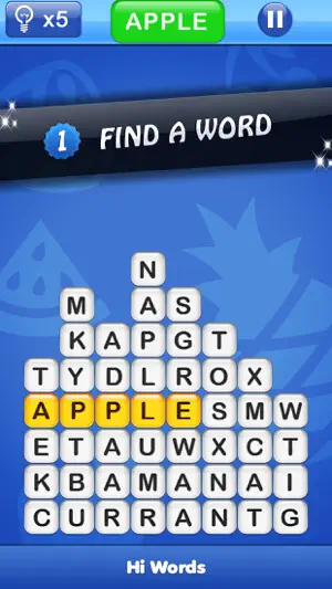 Hi Words - Word Search Game screenshot 1