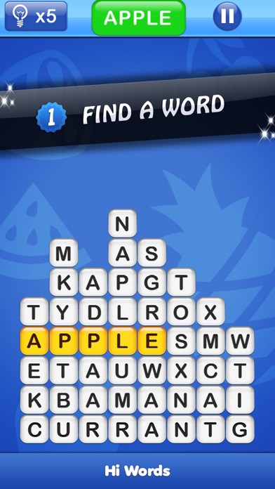 Hi Words - Word Search Game Screenshot