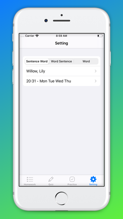 App screenshot