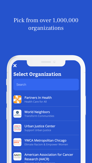 RoundUp App: Donate Change screenshot