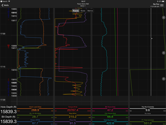 Pason Live iPad screenshot 2 - Business app