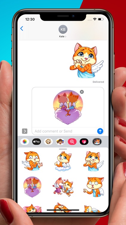 Animated Cats Stickers Emoji