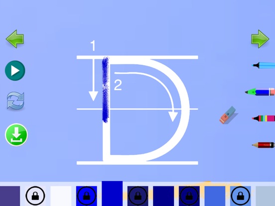 Trace Chinese Pinyin Letters iPad screenshot