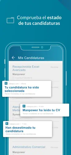 Screenshot 5 Trabajos.com iphone