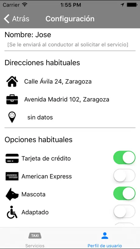 TAXI ZARAGOZA