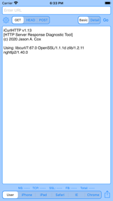 iCurlHTTP screenshot