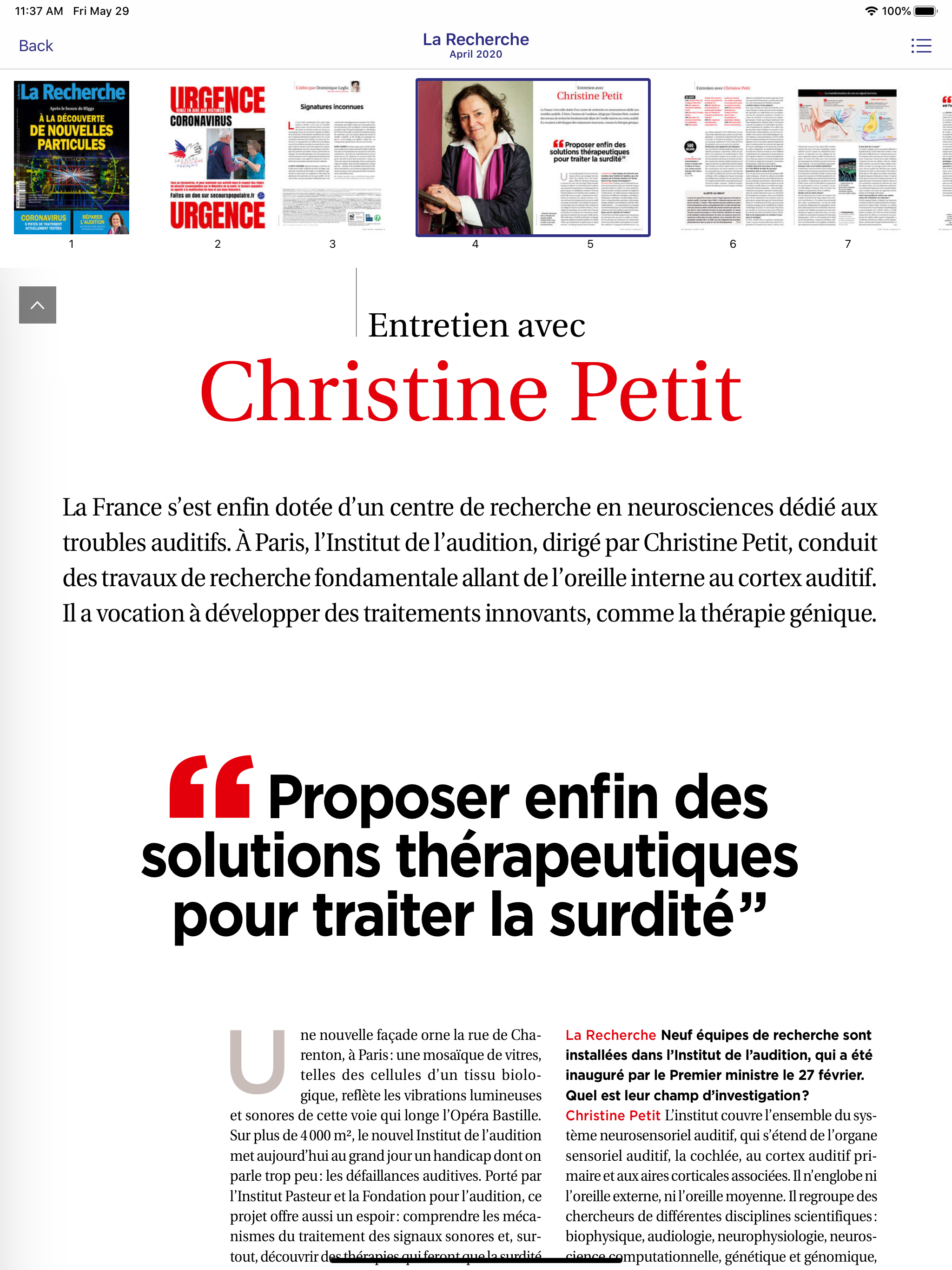 La Recherche Magazine