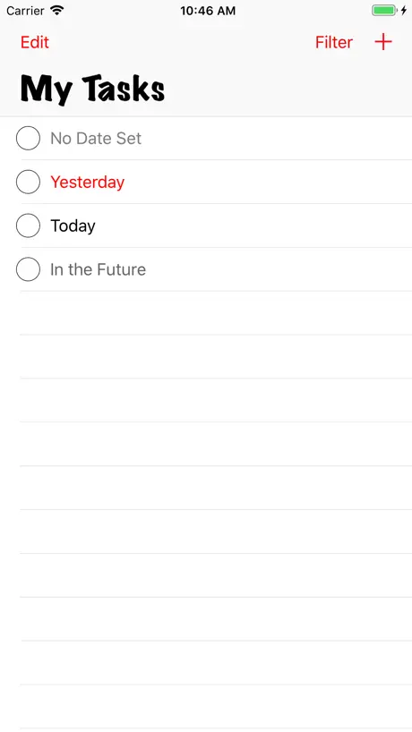 My Tasks