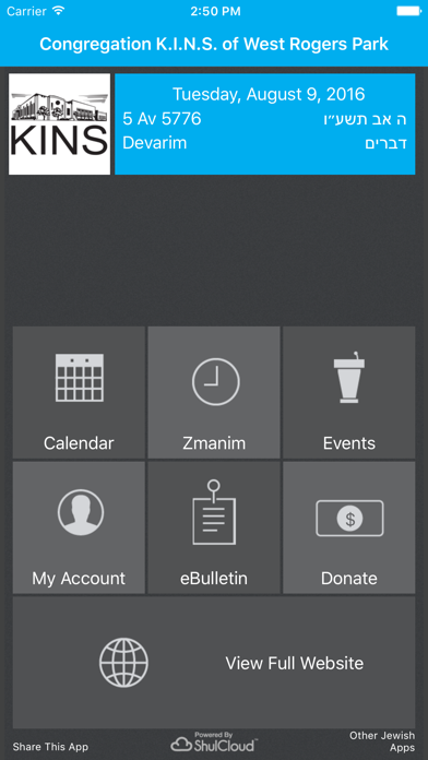 App screenshot