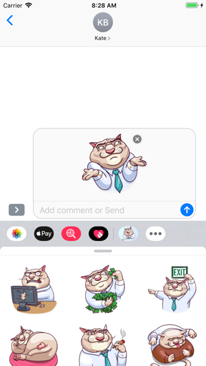 Boss Cat Stickers(圖5)-速報App