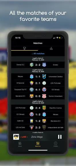 Game screenshot futbol Ecuador apk