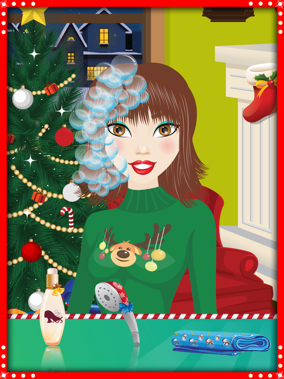 Girls Hair Makeover Spa Salon iPad screenshot 4 - Games app