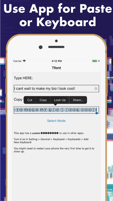 TFontの特殊文字-ティックトックで使用可！ screenshot1