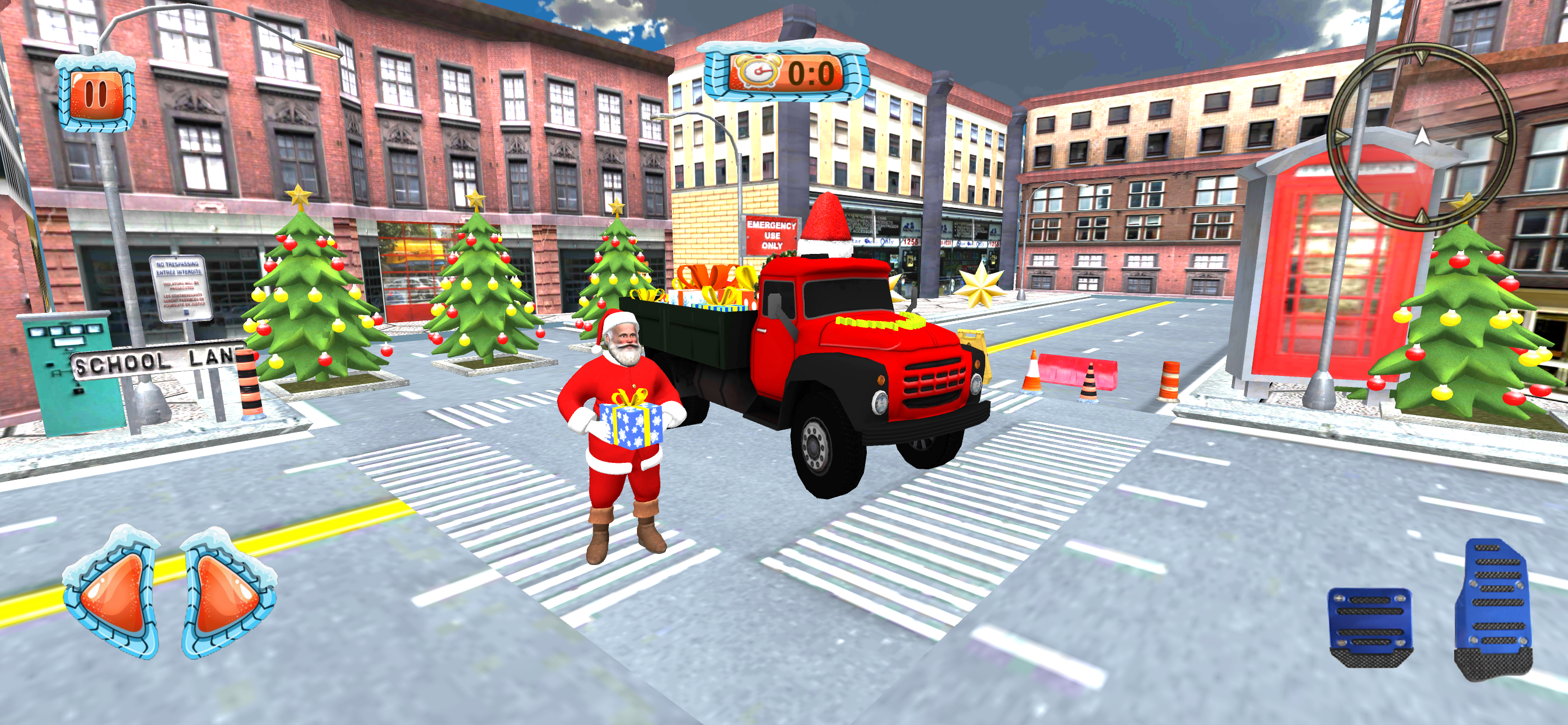 Christmas Santa City Driving screenshot 3