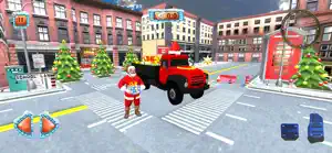 Christmas Santa City Driving screenshot #3 for iPhone