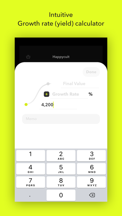 Screenshot #3 pour Happycuit Pro - Percent calc