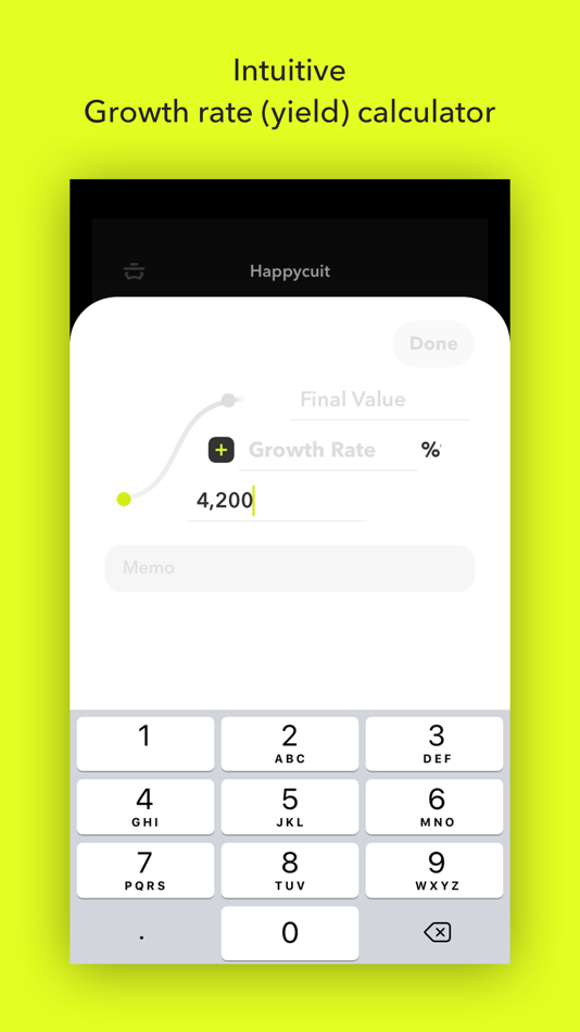 #3. Happycuit Pro - Percent calc (iOS) 由: SuperDG Inc.