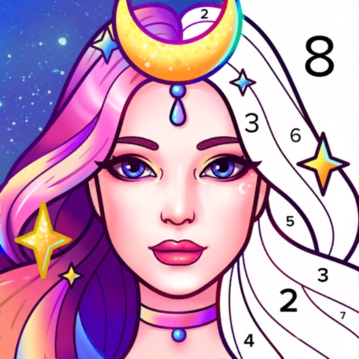 Colorscapes - Color by Number free software for iPhone and iPad