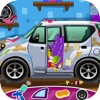 Clean up car wash game icon