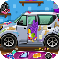 Clean up car wash game