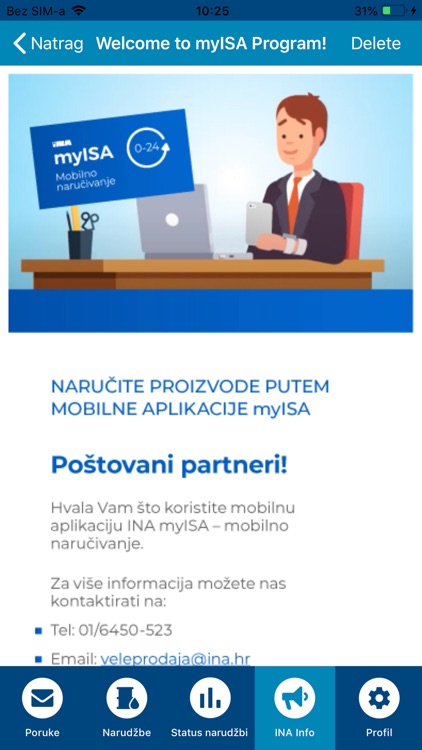 myISA – Mobilno naručivanje screenshot-4