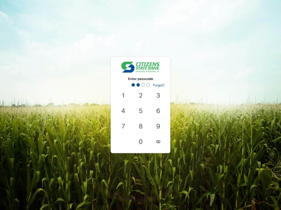 CSB4U iPad screenshot 3 - Finance app