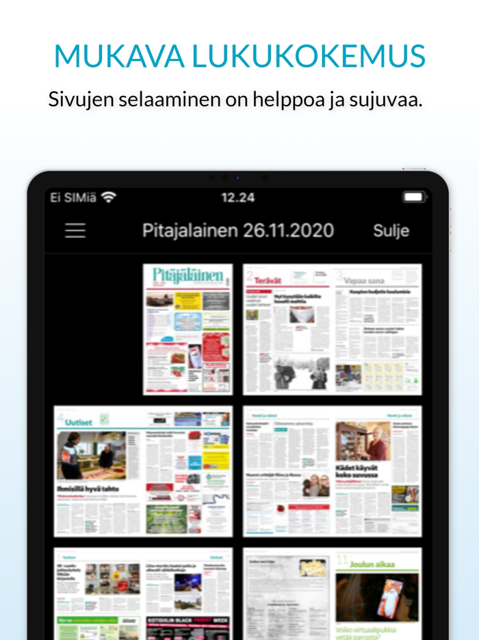 Pitäjäläinen päivän lehti