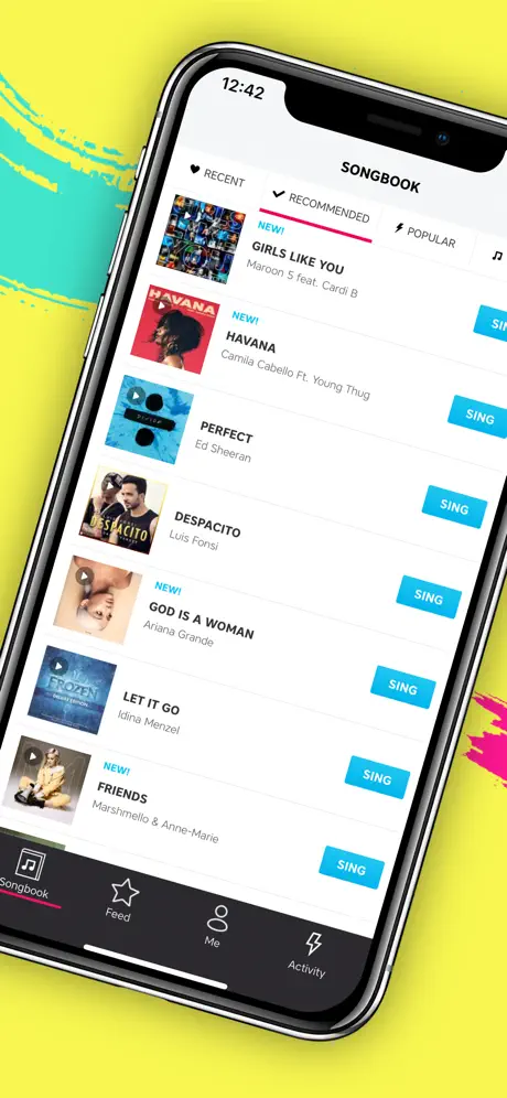 Karaoke - Zing onbeperkt songs