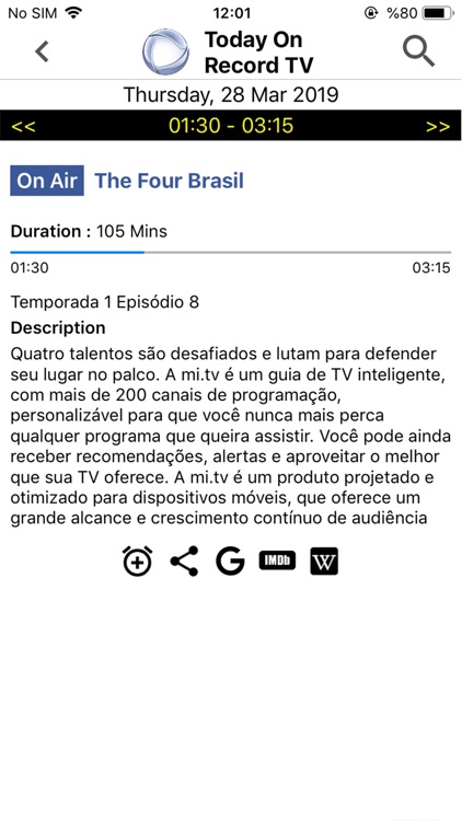 Brazil TV Schedule & Guide screenshot-3