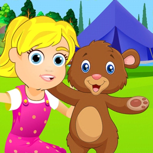 Pretend Play wildlife Camping iOS App