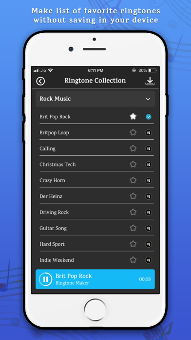 Ringtone Maker for iPhones screenshot 2