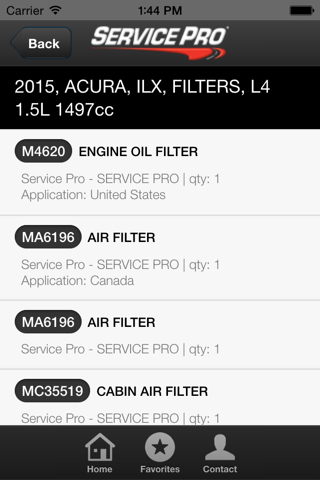 Service Pro Filters and Wipers - náhled