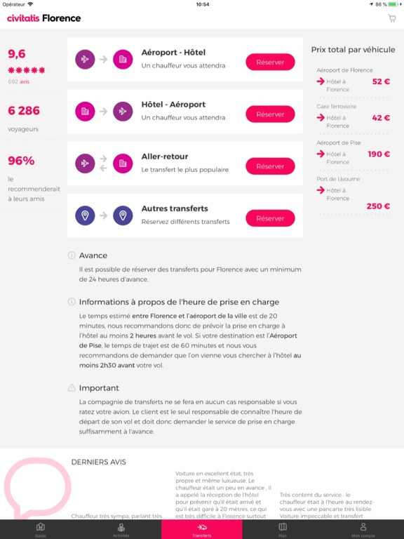 Screenshot #6 pour Guide Florence Civitatis.com