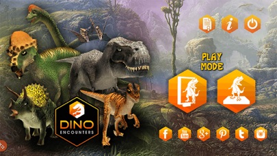 Augmented Reality Dinosaur Zoo Screenshot