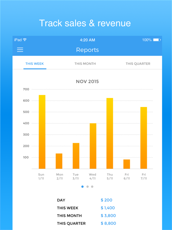 Invoice Maker Simple iPad screenshot 6 - Business app