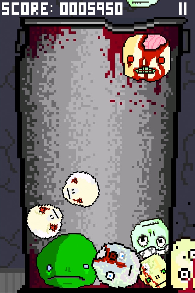 Zombie Heads - a matching game screenshot 3