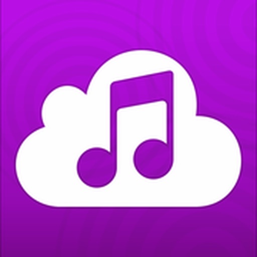 Offline Music Player & Cloud Icon