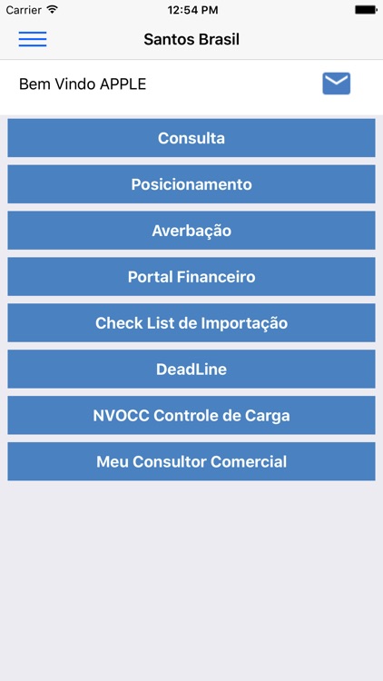 Santos Brasil APP screenshot-4